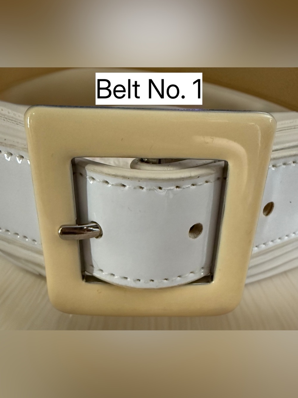 Lot of 2 Belts Genuine Leather Belts - Medium - Picture 5 of 14